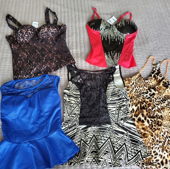 Mixed womens clothes tops, dresses, skirts - Picture 1 of 4